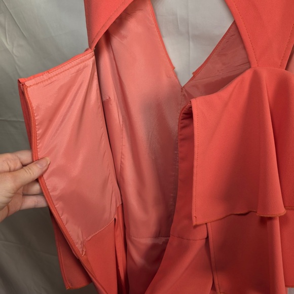 Trina Turk Vibrant Coral Jumpsuit - Picture 10 of 13